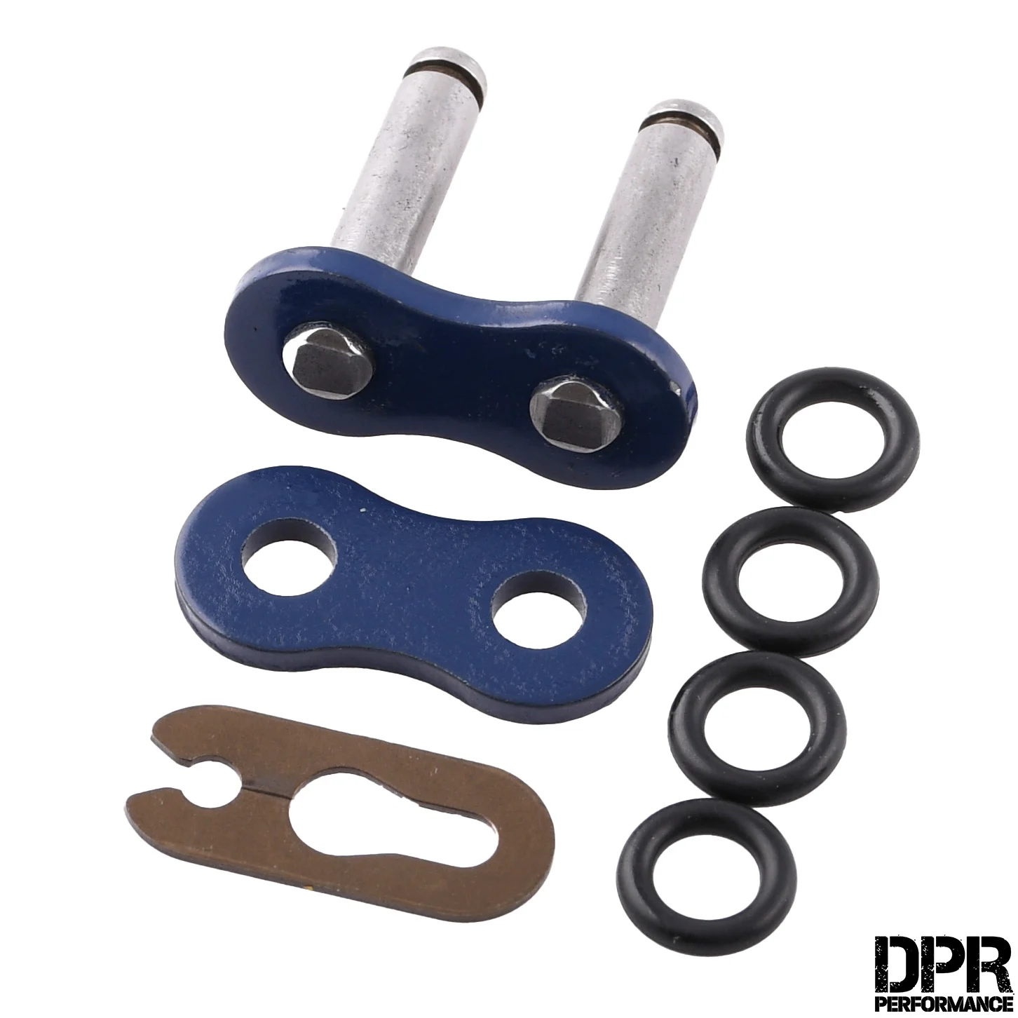 Spinka łańcucha 428UO oring niebieska DPR Performance — ujęcie 1