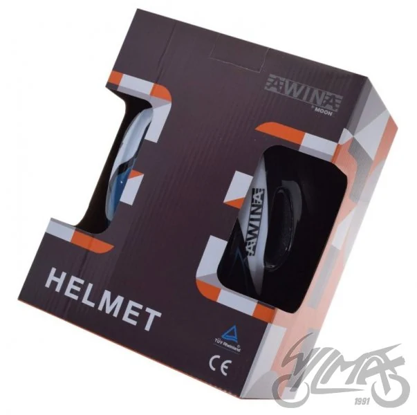 Kask rowerowy Awina by MOON dziecięcy M czarny — MB11 — ujęcie 3