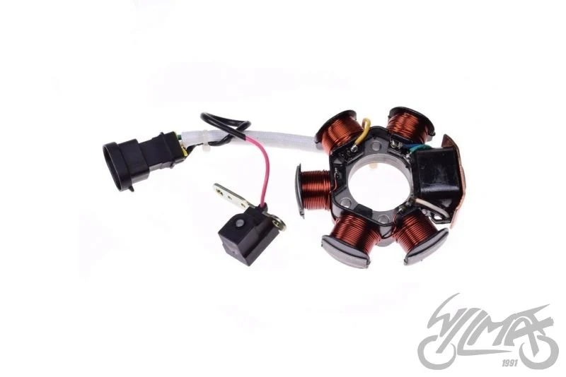 Stator iskrownik 6 cewek do Piaggio Gilera — ujęcie 3