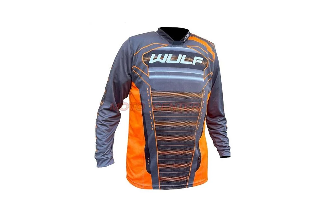 Bluza crossowa Wulf Cub Race Junior Orange 8-10y — ujęcie 1