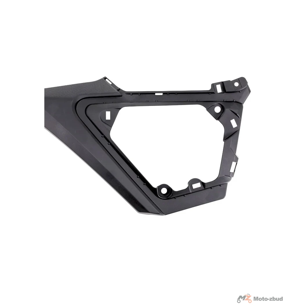 Junak M12VINATGE400 osłona główna ramy / siodła lewa czarny mat (wewnętrzna) — ujęcie 2