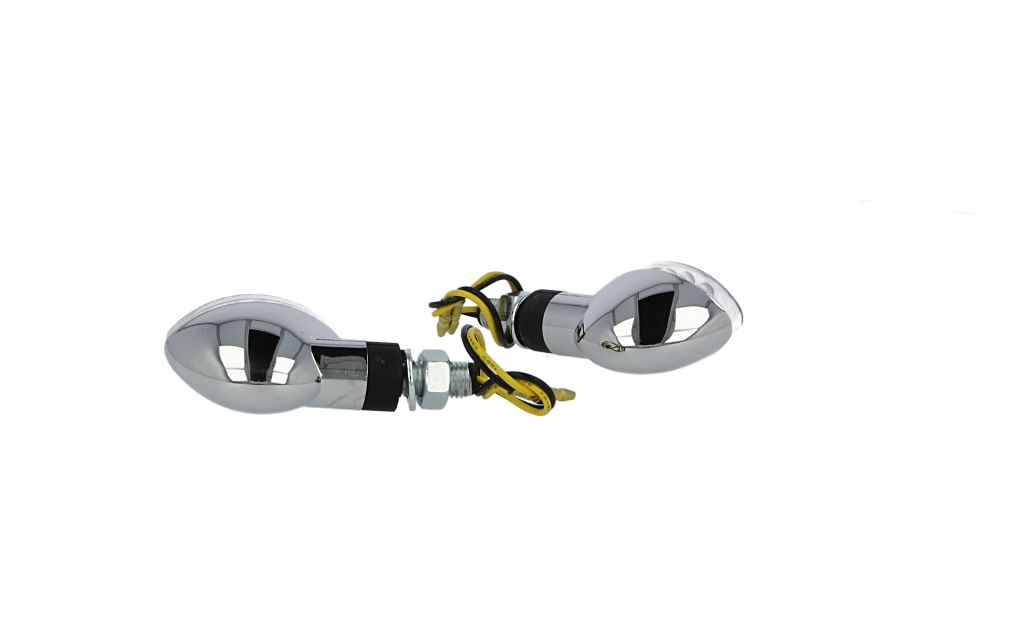 Kierunkowskaz kompletny 2 szt. uniwersalne/motocykl MLINE ST-034B LED — ujęcie 5