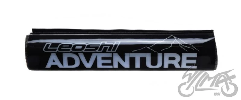 Czarna osłona kierownicy Leoshi Adventure — 210 mm — ujęcie 2