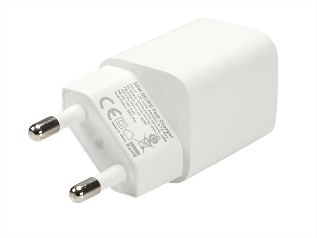 Ładowarka sieciowa 30w usb-c pd + qc3.0 wayme — ujęcie 2