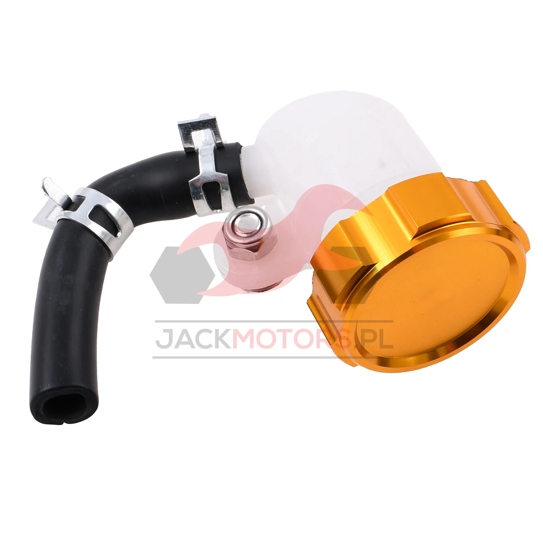 Zbiorniczek płynu hamulcowego VOCA racing aluminium CNC złoty — ujęcie 2