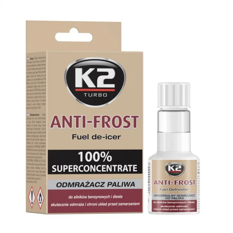 K2 ANTI FROST odmrażacz do paliwa 50ml