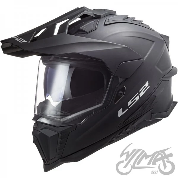 Kask LS2 MX701 Explorer Solid Matt Black — rozmiar M