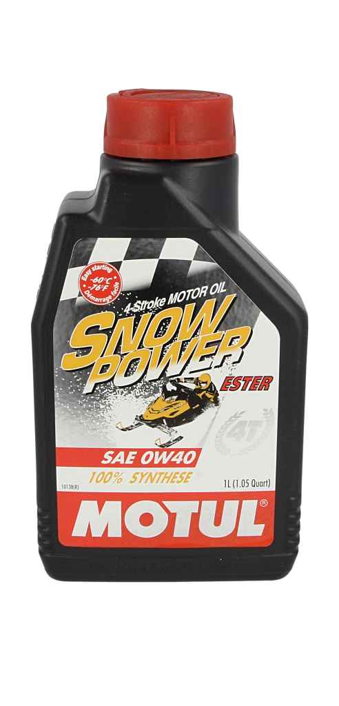 Olej 0W40 MOTUL snowpower 4T 1 l MOTUL 105891 — ujęcie 3