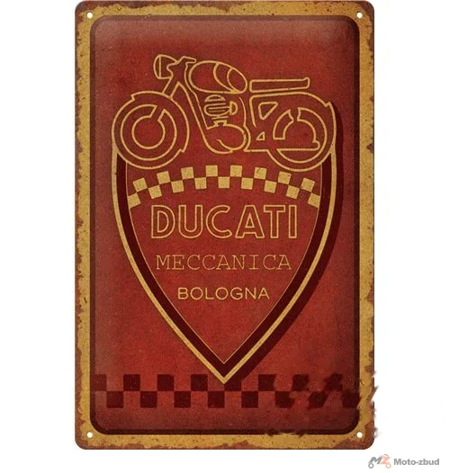 Tablica plakat 20 × 30 Ducati meccanica 22425