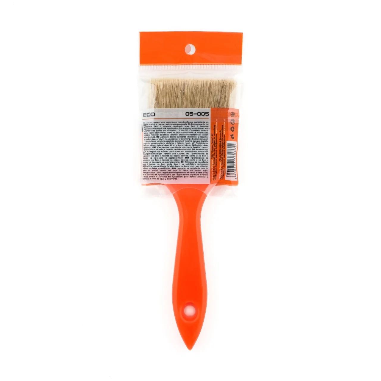 Pędzel płaski malarski ECO mieszane włosie 6.3 cm Polax — ujęcie 2