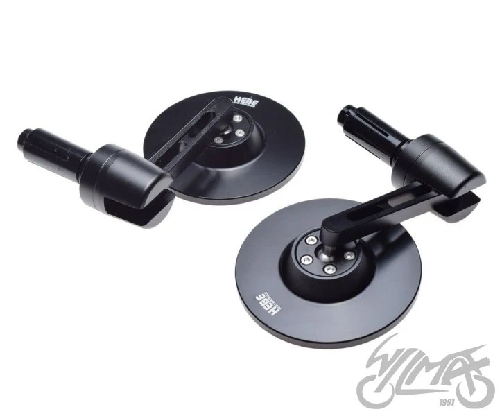 Lusterka CNC mocowane w kierownicę — komplet LM0068 — ujęcie 4