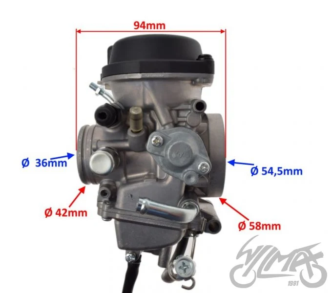 Gaźnik do Yamahy Raptor 350 YFM 350 BSR36-89 04-08 — AY56733 — ujęcie 2