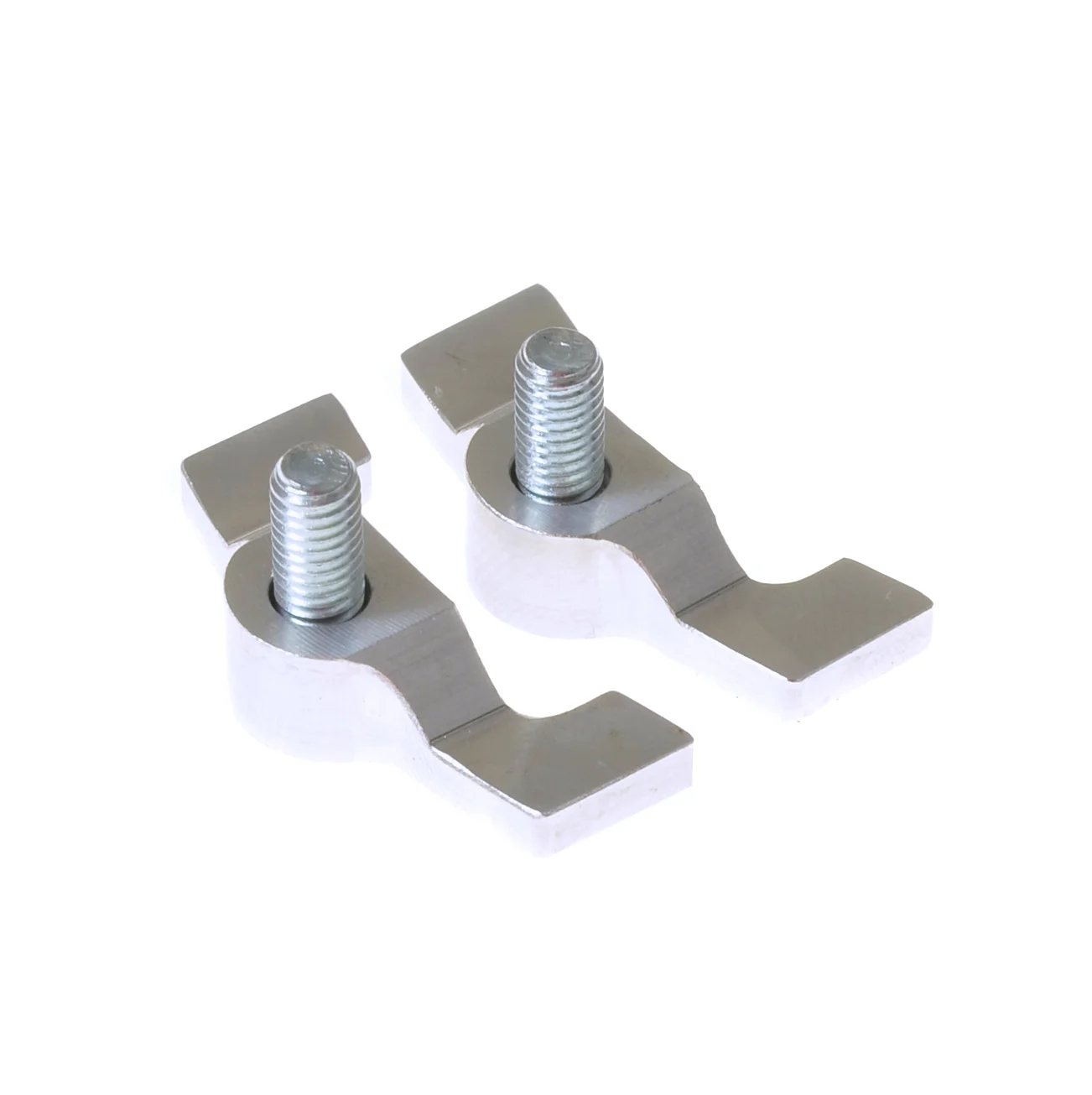 Uchwyt statora - motylek Simson aluminium CNC kpl. — ujęcie 1