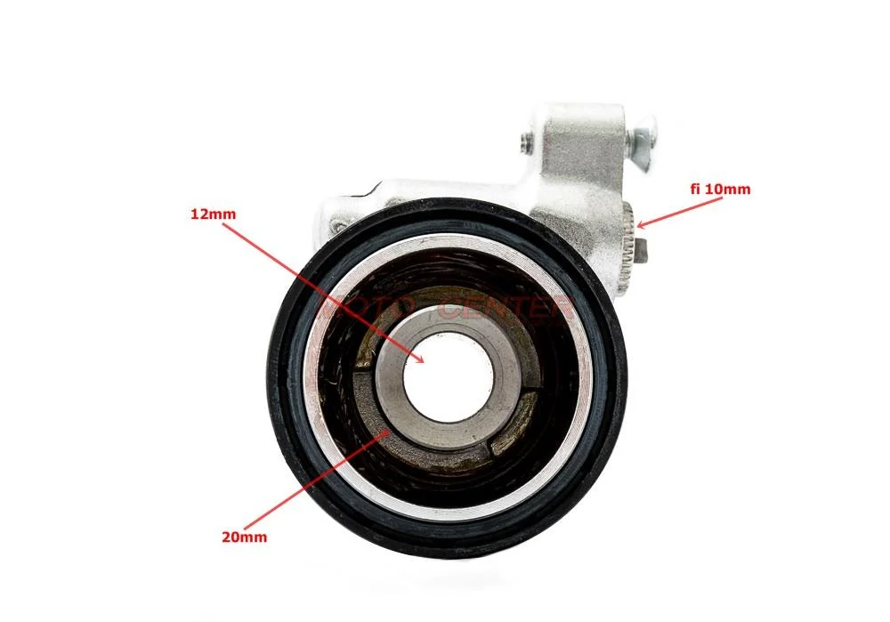 Ślimak licznika 12 × 32 × 50 mm motorower wer.B — ujęcie 2