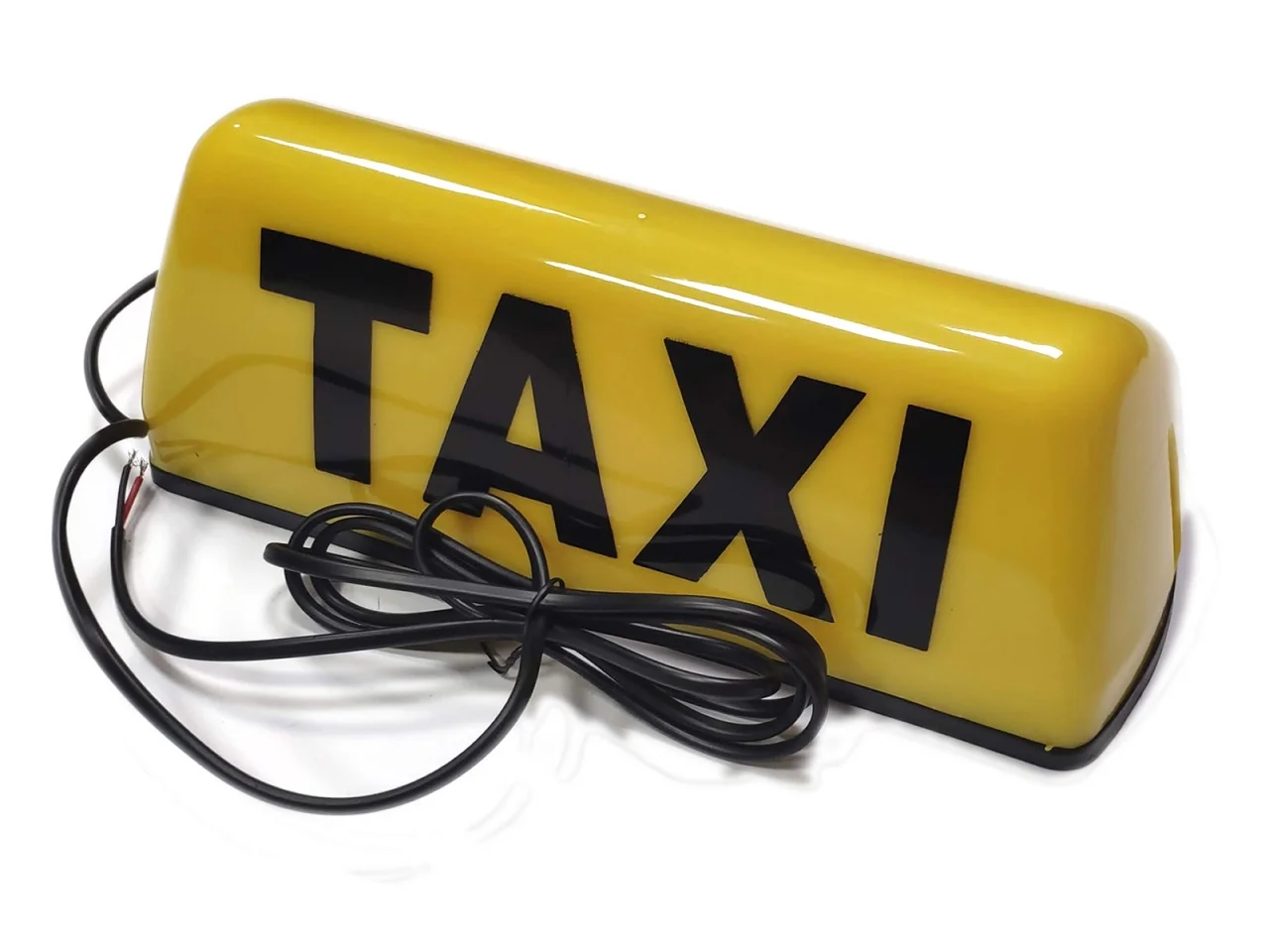 Lampa # Sygnalizator # Znak TAXI - na magnes ŻÓŁTY (szpakówka) — ujęcie 8