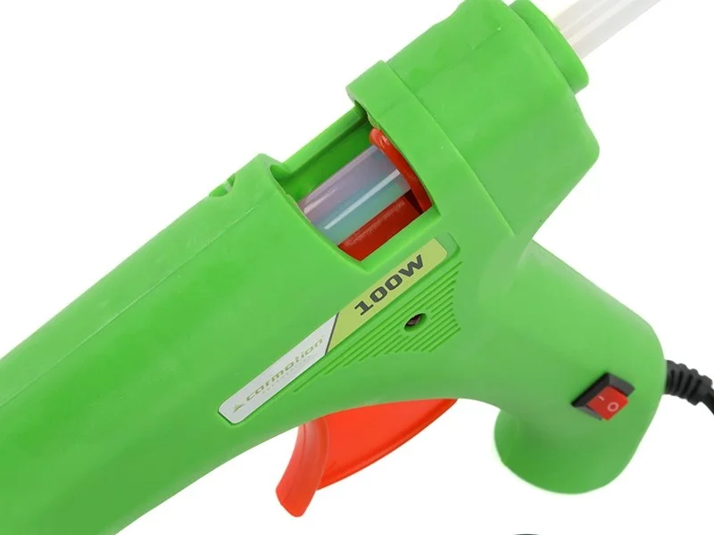 Pistolet do kleju na gorąco 100 W + 12 wkładów 11 mm — ujęcie 6