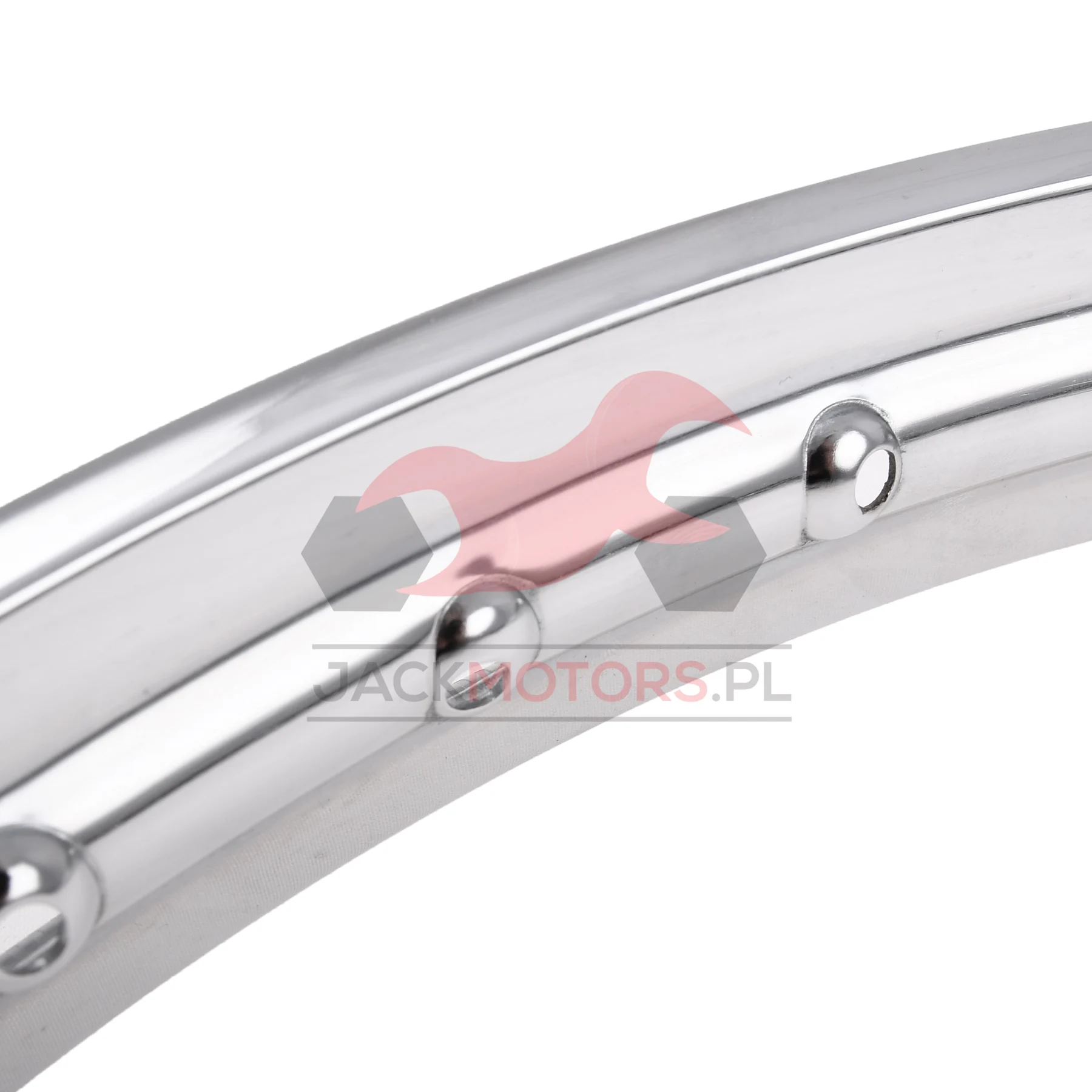 Obręcz koła Romet Komar 19" stalowa chrom zaplot ORG DPR Classic — ujęcie 2