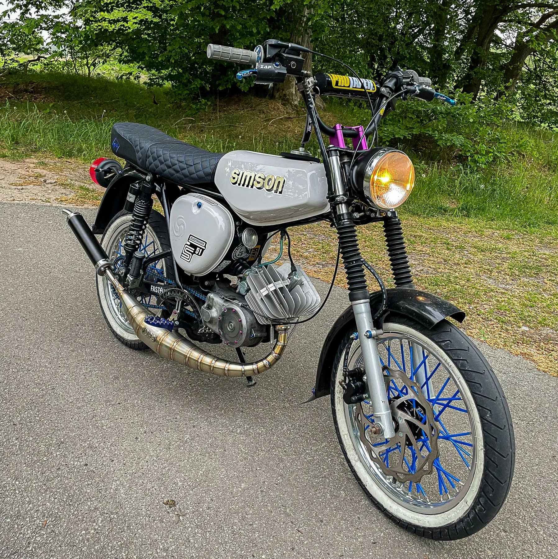 Tłumik Simson sport 60-85 cm³ DPR Performance · real carbon Evo (VM7450) — ujęcie 7