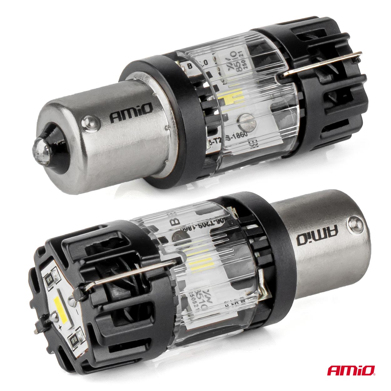 Żarówka LED LumiTec BA15S P21W 12 V FULL CANBUS biała 1 szt. — ujęcie 3