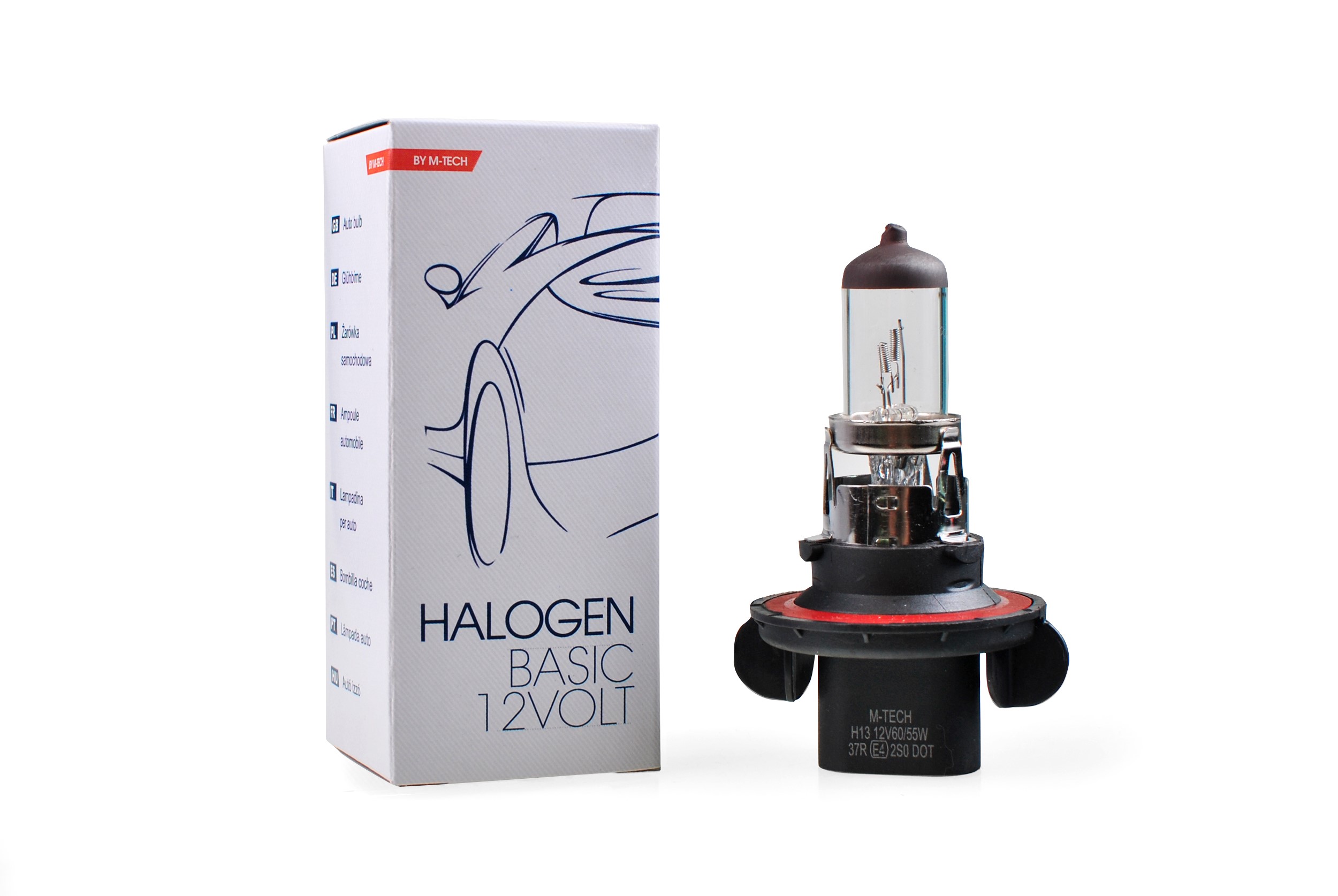 Żarówka halogenowa H13 12 V 60/55W M-Tech Z23 — ujęcie 4