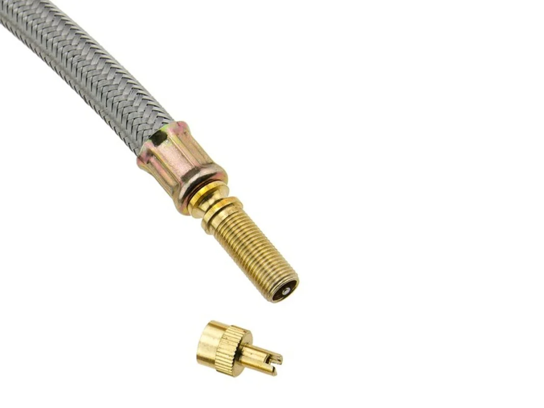 Przedłużka do zaworów - do pompowania kół (zbrojona, 140 mm) — ujęcie 4