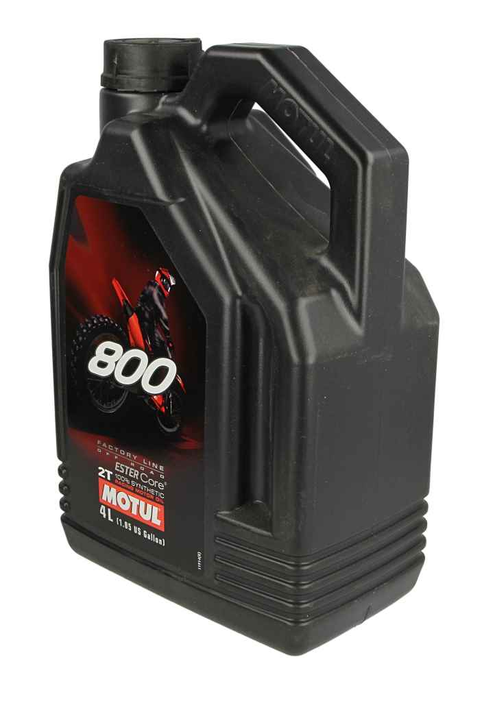 Olej MOTUL 800 factory line off road 2T 4 l — ujęcie 6