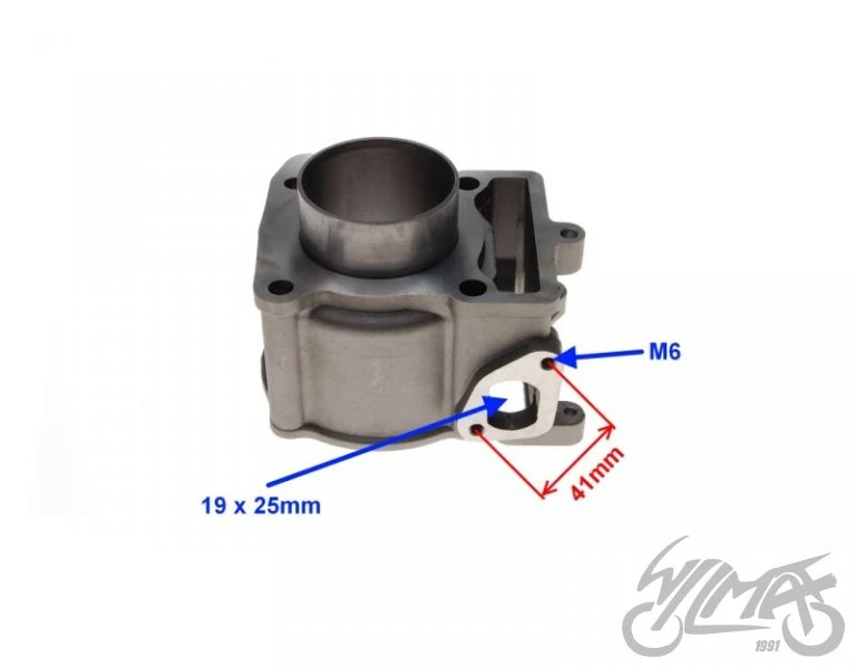 Cylinder do Yamahy Majesty 125 — tłok 53,70 mm, komplet — ujęcie 3