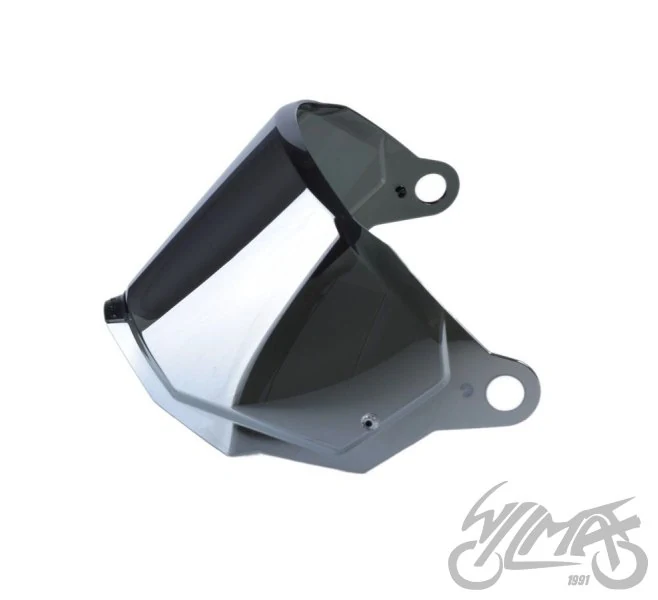 Szyba LS2 MX701 lustrzanka srebrna — ujęcie 2