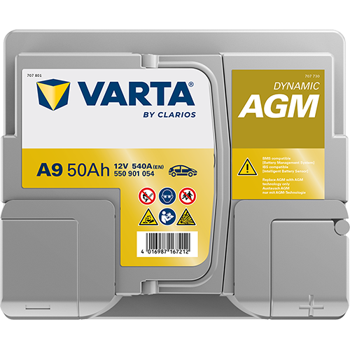 Akumulator 50 Ah +P Start-stop AGM/S5 Varta 550901054K262 — ujęcie 4