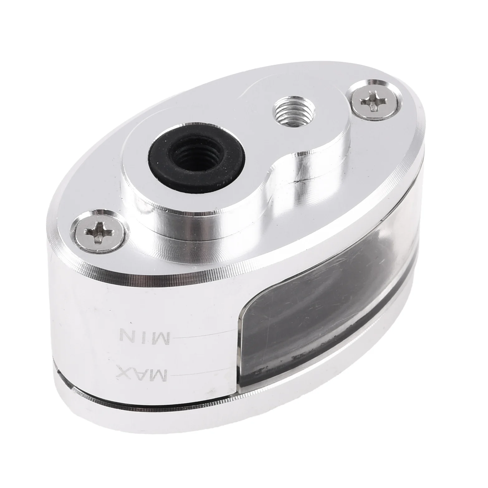 Zbiorniczek płynu hamulcowego Replika aluminium CNC srebrny — ujęcie 2