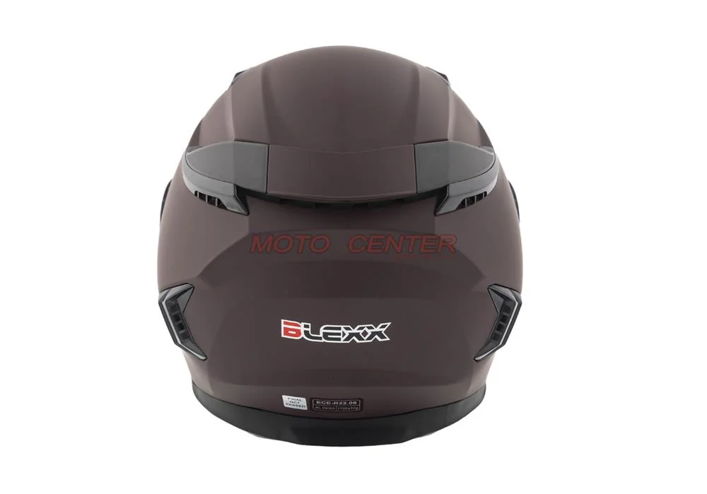 Kask zamknięty z blendą BLEXX FF938 Merlot mat S ECER22.06 — ujęcie 5