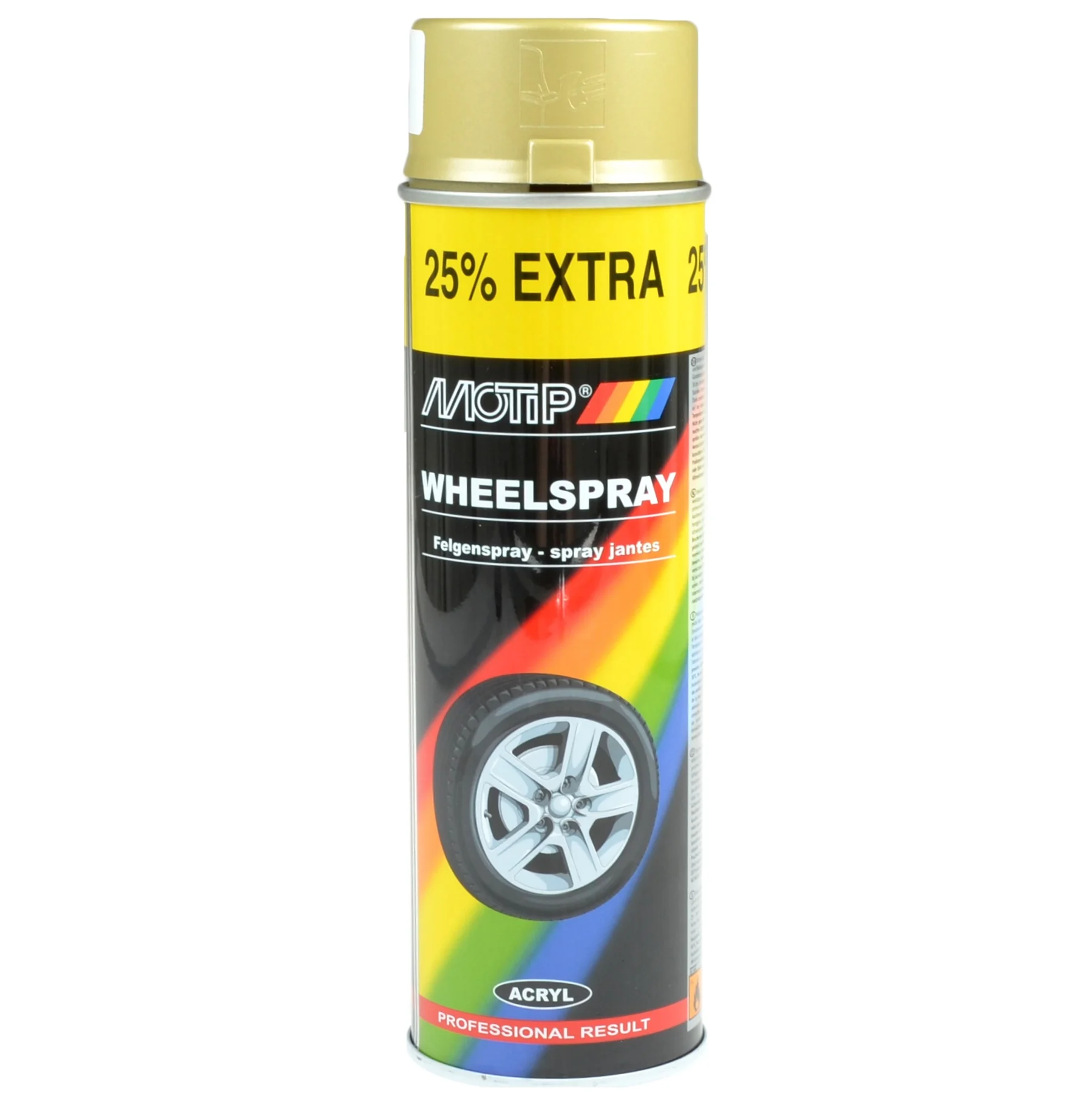 Motip spray lakier do felg złoty 500 ml — ujęcie 1