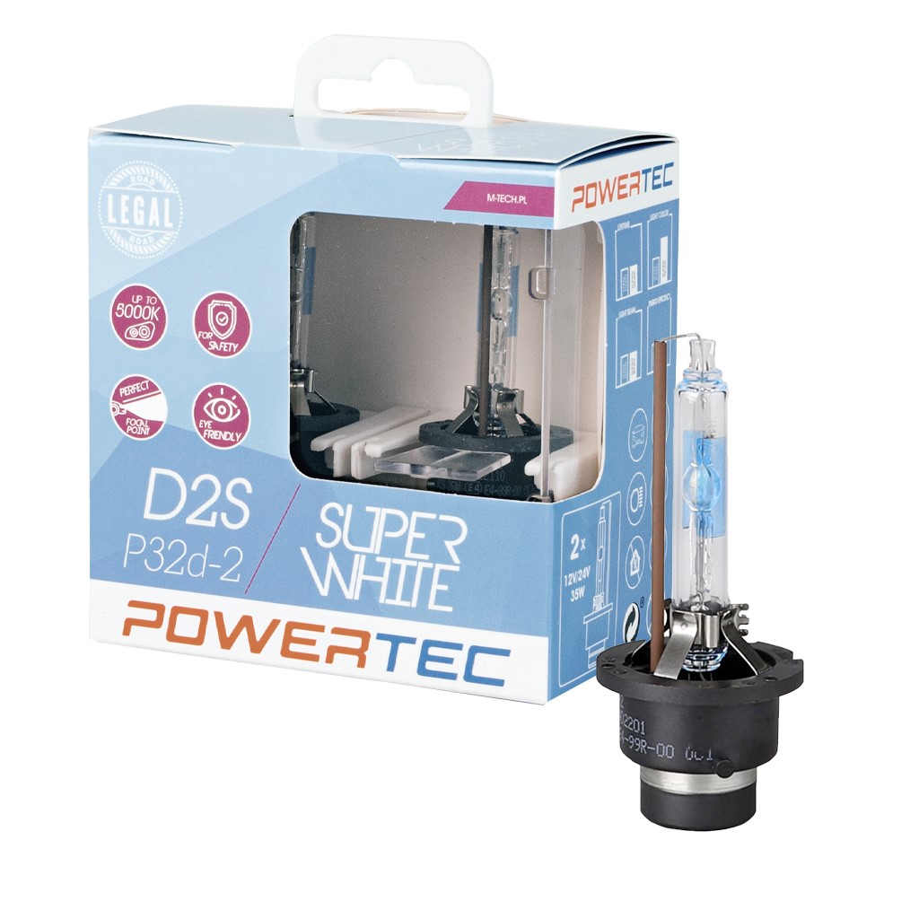Żarówka xenon D2S 35W/5000K/S. White, 2 szt. M-Tech PTZSWD2S-DUO — ujęcie 4