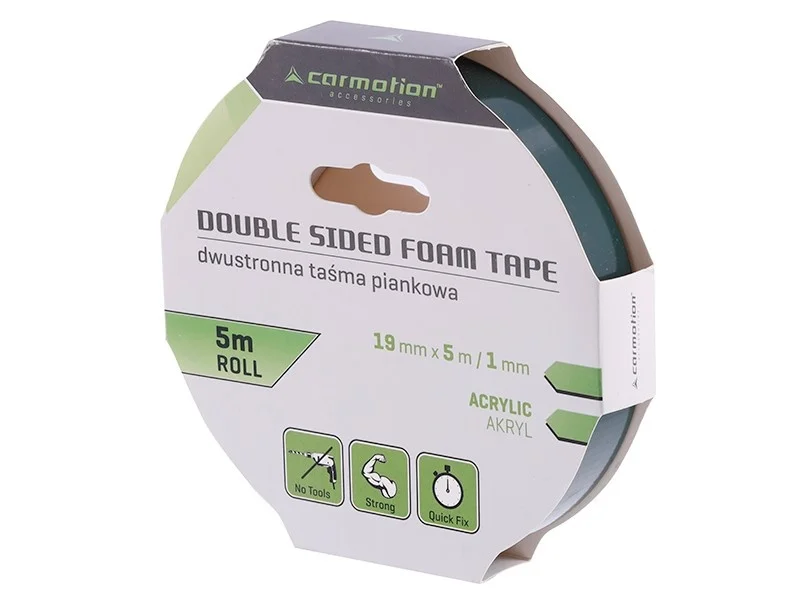 Taśma piankowa dwustronna akrylowa 19mm 5m — ujęcie 2