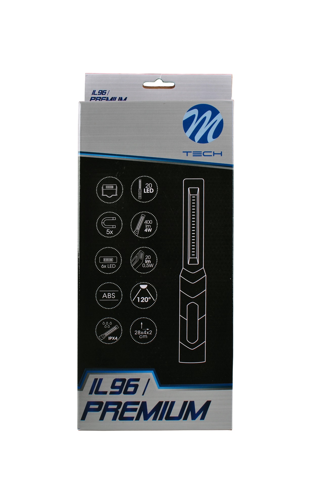 Lampa warsztat. diod.3+20LED Osram M-Tech IL96 — ujęcie 4