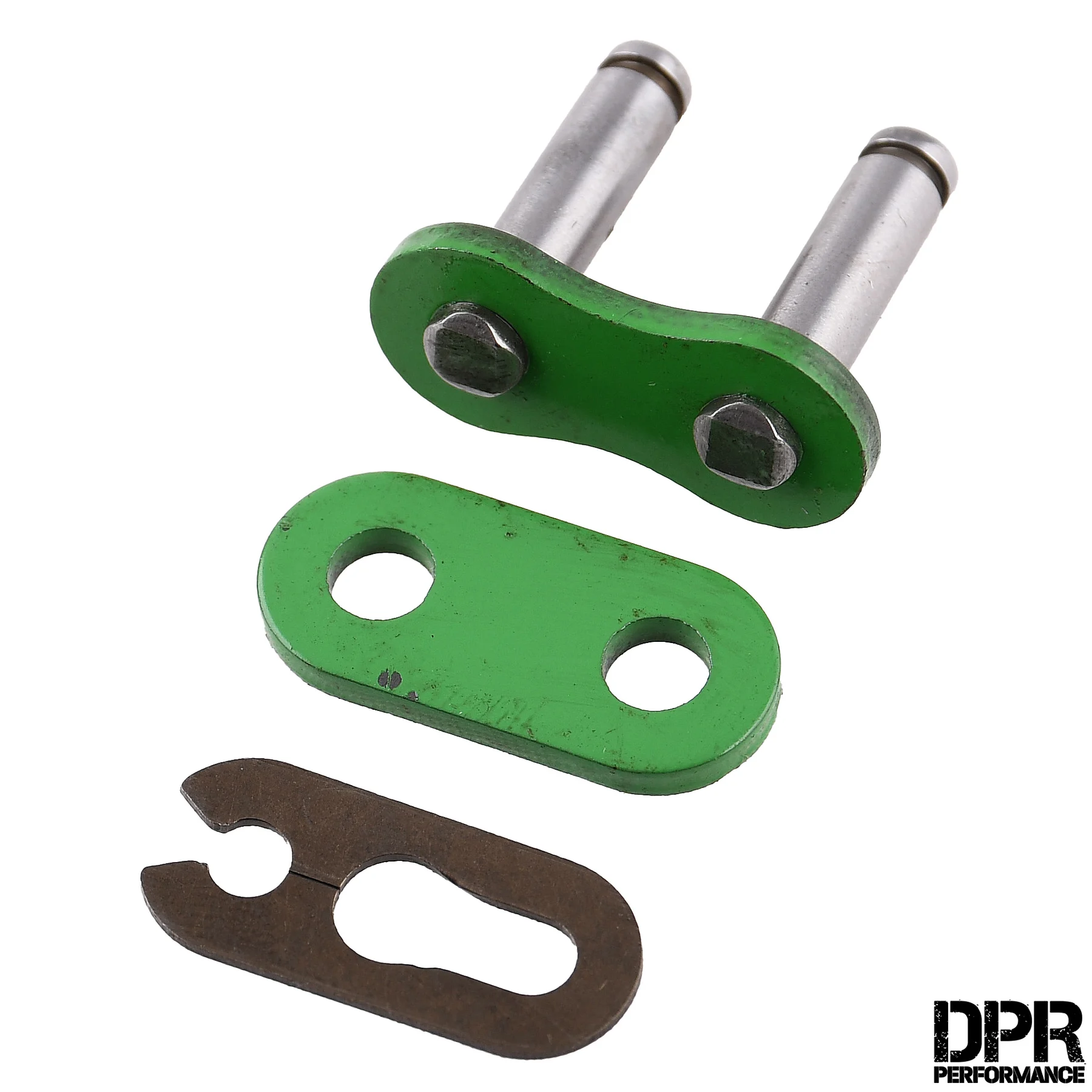 Spinka łańcucha 428H zielona DPR Performance — ujęcie 1