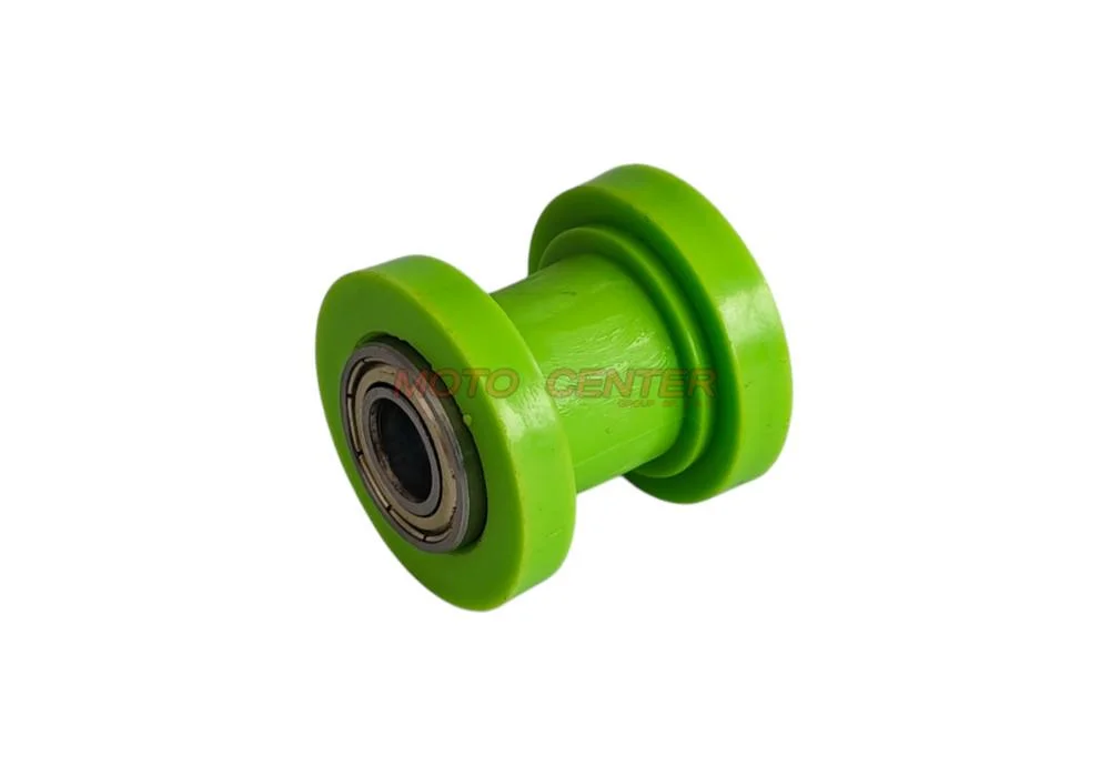 Rolka napinacza łańcucha napędowego 10 × 36 × 34 mm zielona — ujęcie 1