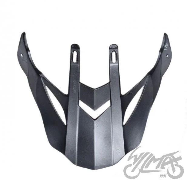 Daszek kasku MX436 evo knight titanium white — ujęcie 3