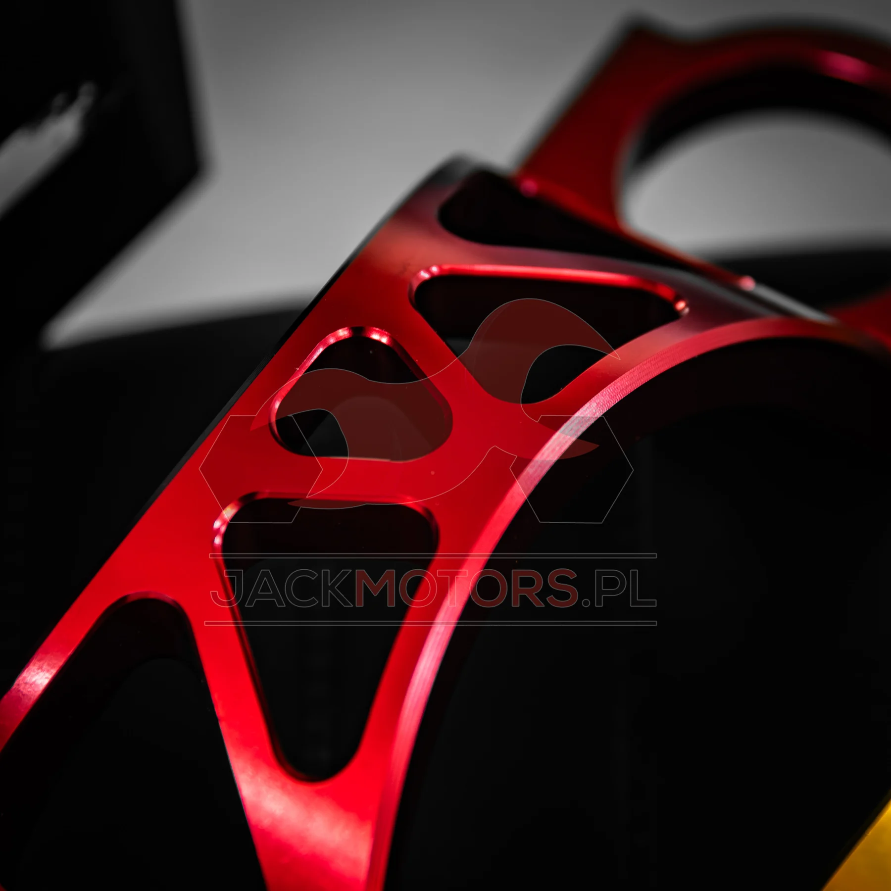 Stabilizator / rozpórka teleskopów Simson aluminium CNC czerwona DPR Performance — ujęcie 9