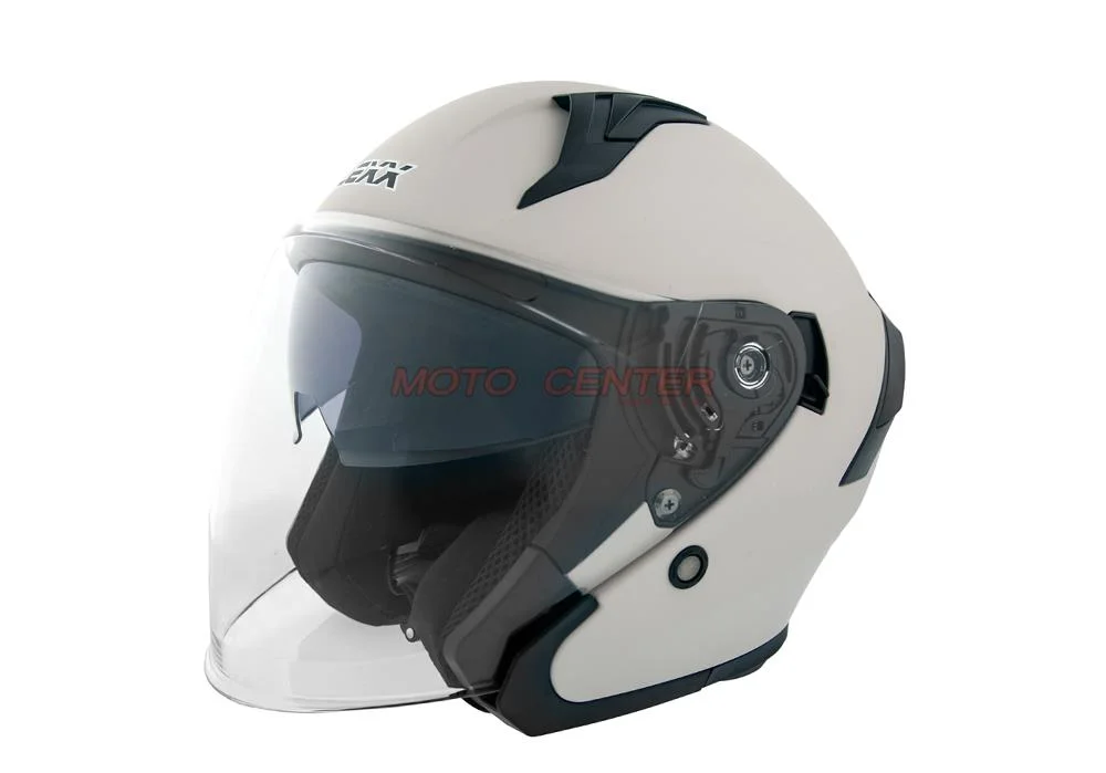 Kask motocyklowy otwarty z blendą BLEXX YA-620 sand M ECER22.06 — ujęcie 1