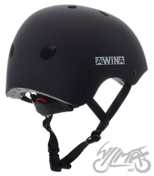 Kask rowerowy Awina by MOON BMX M czarny mat — MTV12 — ujęcie 2