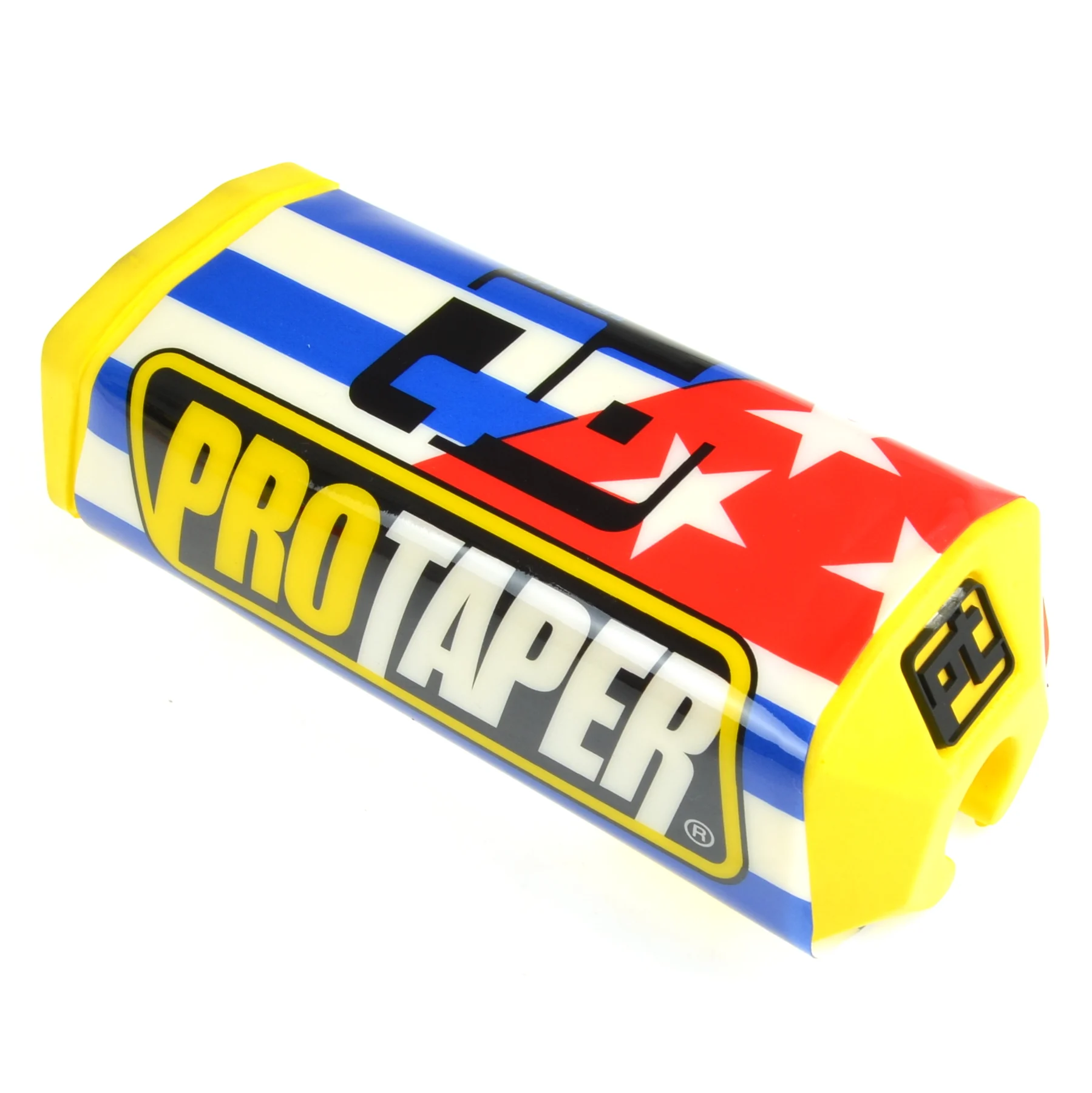 Gąbka na kierownicę protap Replika usa blue stripes żółta — ujęcie 1