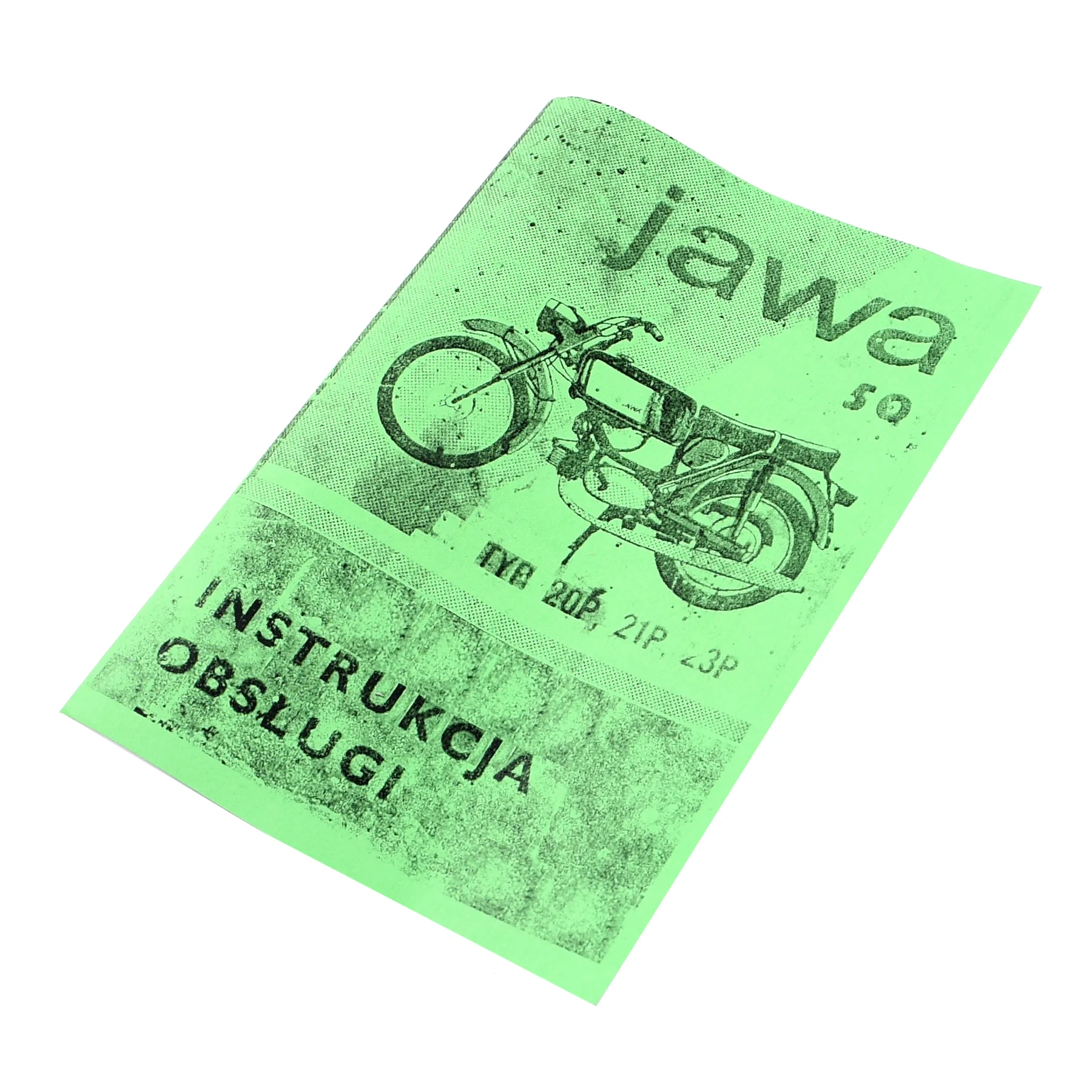 Instrukcja obsługi Jawa 50 typ 20P / 21P / 23P PL