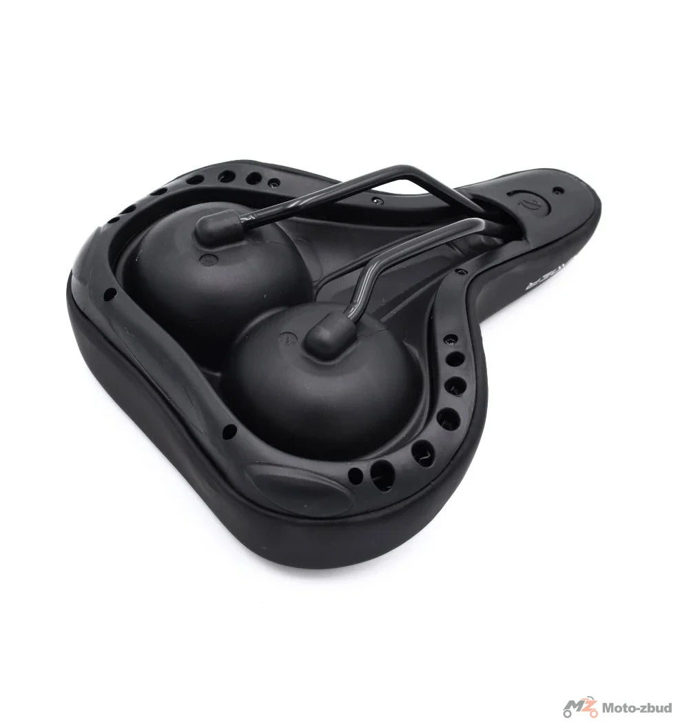 Siodło rower. damskie z elastomerem VD851E-01 — ujęcie 2