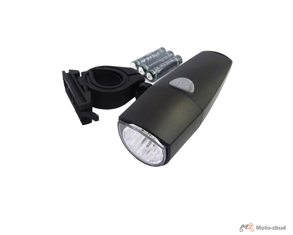 Lampa przód 1 diod. 3 funkc. 1 W wodoszczelna czarna JY-577-1