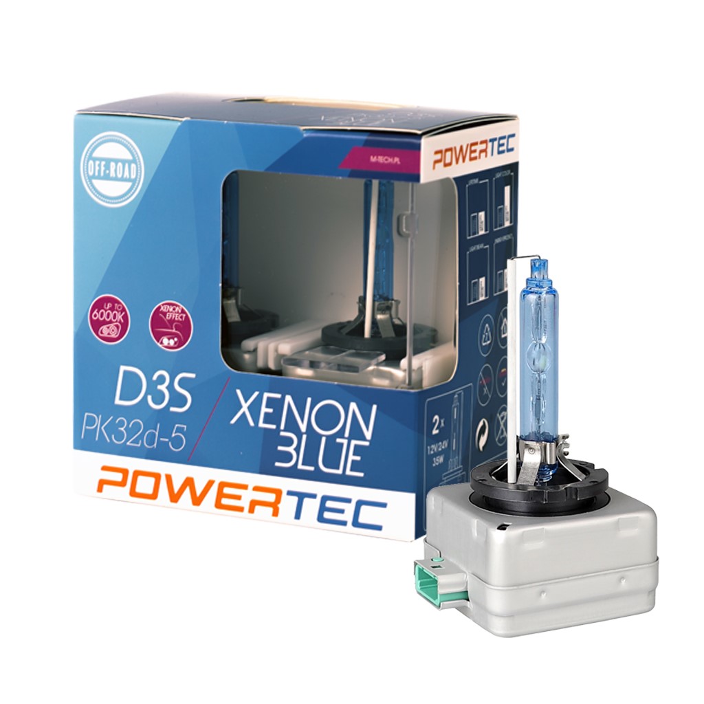 Żarówka xenon D3S 35W/6500K/X. Blue, 2 szt. M-Tech PTZXBD3S-DUO — ujęcie 6