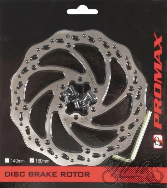 Tarcza hamulca rowerowa Promax 160 mm — ujęcie 2