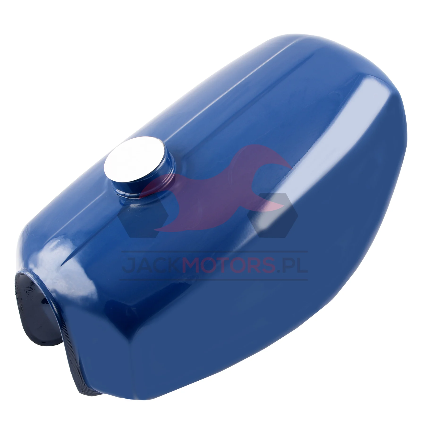 Zbiornik paliwa + pokrywa filtra powietrza + akumulatora Simson enduro ciemny niebieski kpl. premium — ujęcie 2