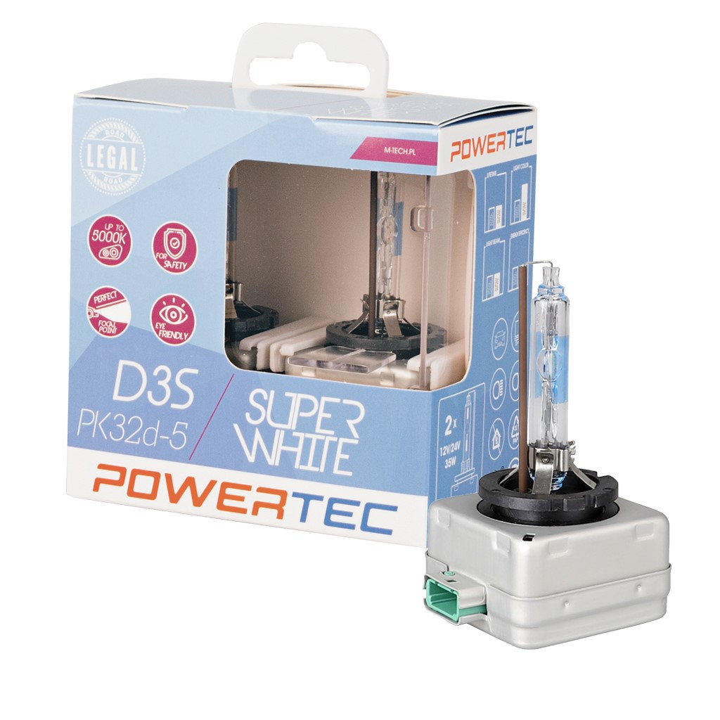Żarówka xenon D3S 35W/5000K/S. White, 2 szt. M-Tech PTZSWD3S-DUO — ujęcie 4