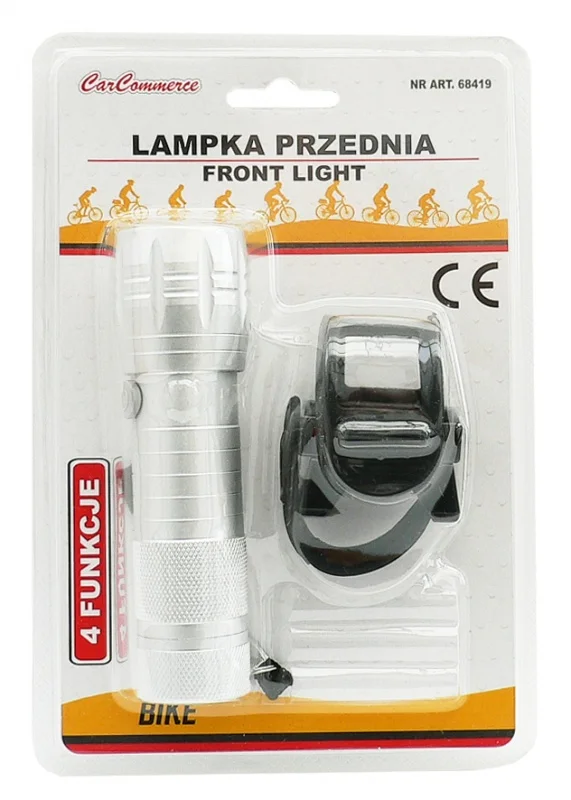 LAMPKA PRZEDNIA ALU Srebrna — ujęcie 2